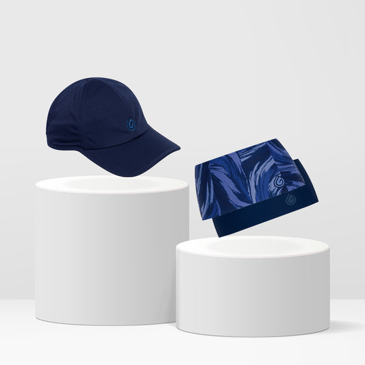 Denim 2.0 Duo - Stone Wash, Denim Bandi+ 2.0 2-Pack & The Denim Hat 2.0