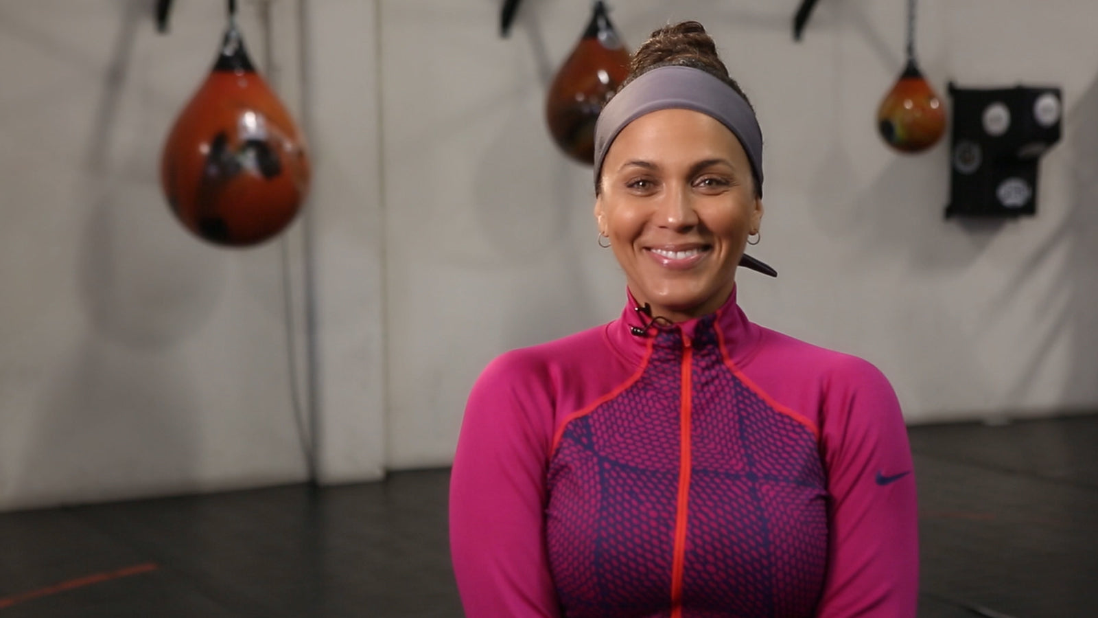 Load video: Nicole Ari Parker talks about inventing the gymwrap