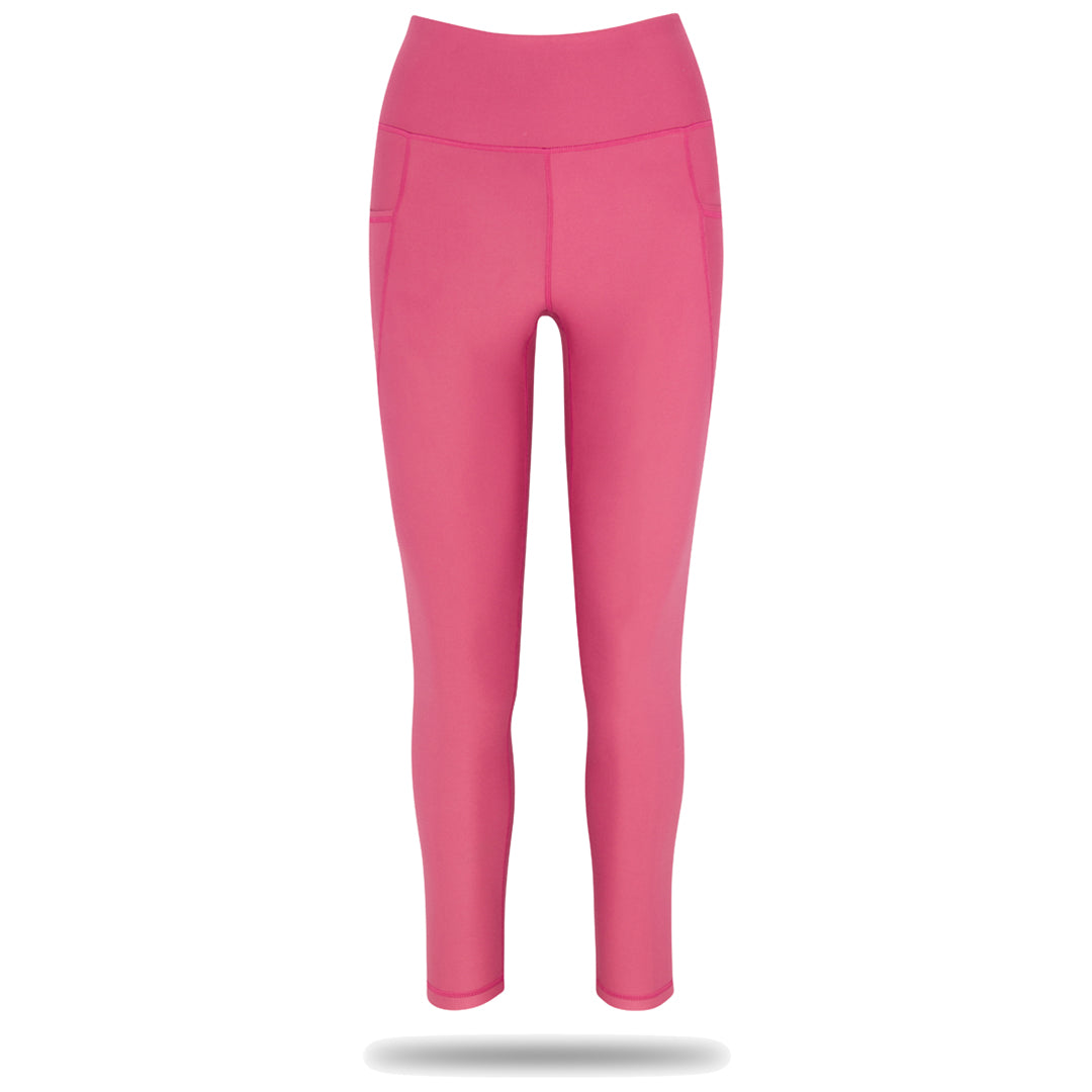Ribbed 7/8 Legging - Neon Pink  Yoga pants outfit, Legging, Gym clothes  women