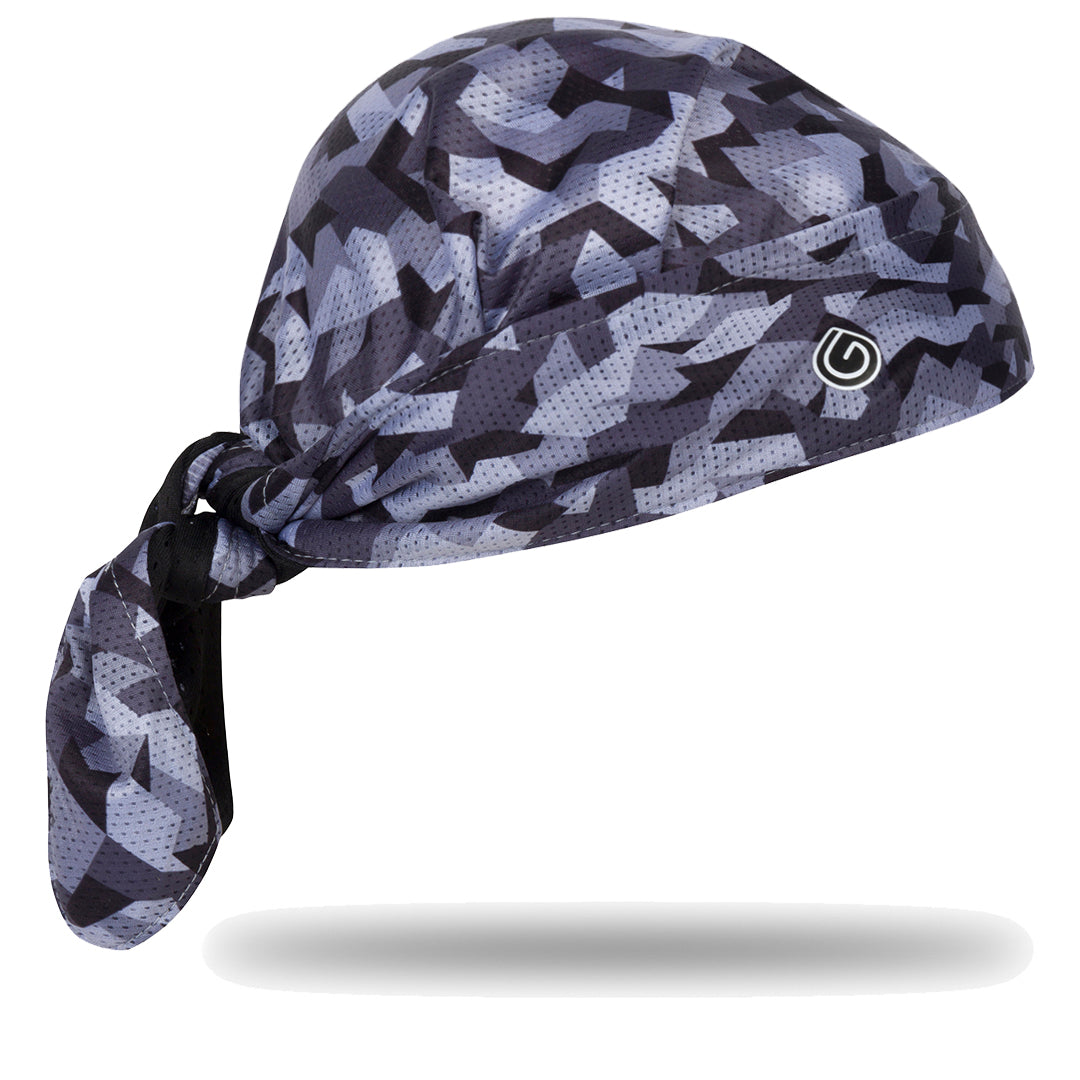 Sweat Wicking Headband Women Gym Wrap Full Triangle Tri-Layer