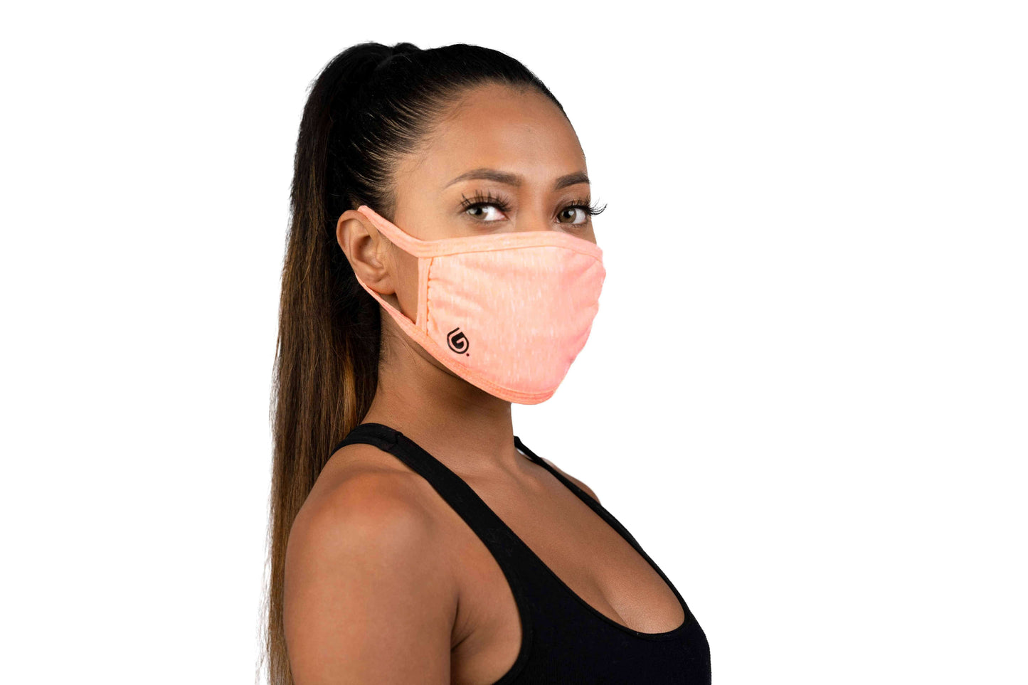 6-Pack Peach Heather ProTECH Mask