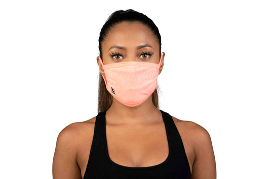 6-Pack Peach Heather ProTECH Mask